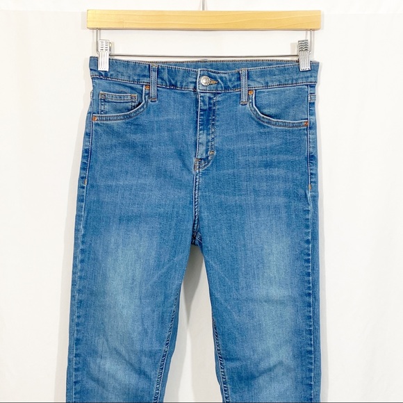Topshop Jamie High Rise Skinny Leg Denim Jeans - Picture 3 of 8